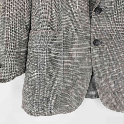 ピエールカルダン pierre cardin リネン混テーラードジャケット メンズ 96-86-170