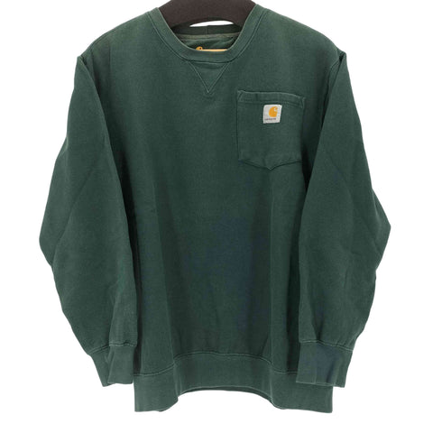 カーハート Carhartt ORIGINAL FIT 胸ポケットクルーネックスウェット メンズ import:XL