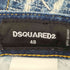 ディースクエアード DSQUARED2 23AW SLIM JEAN ダメージリペア加工 スリムジーンズ メンズ 48