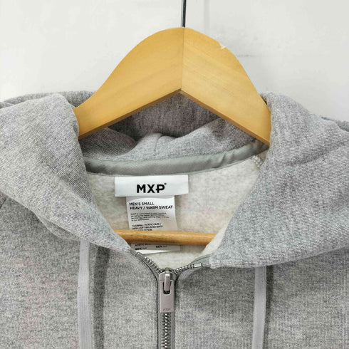 エムエックスピー MXP ヘビーウォームスウェット フルジップパーカ FULL ZIP PARKA メンズ import:S