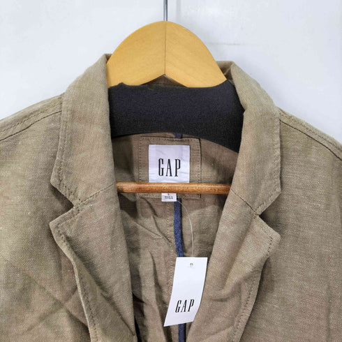 ギャップ Gap 2B リネンコットン テーラードジャケット メンズ JPN:L