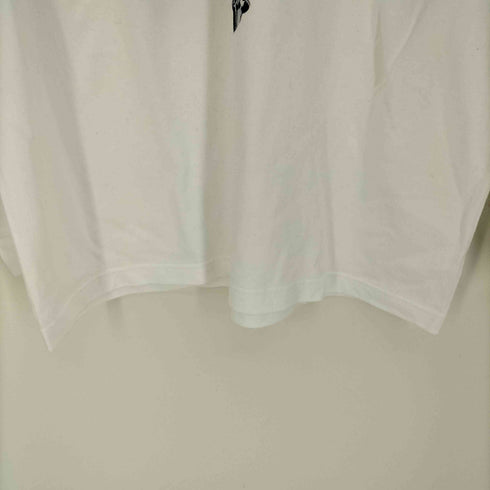 プリントスター printstar traitor メタリック ボーン スカル 骸骨 プリント L/S クルーネック Tシャツ Y2K メンズ import:L