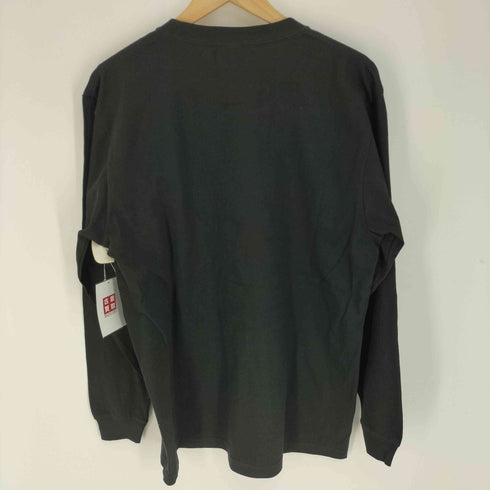 プリントスター printstar traitor メタリック ボーン スカル 骸骨 プリント L/S クルーネック Tシャツ メンズ import:L