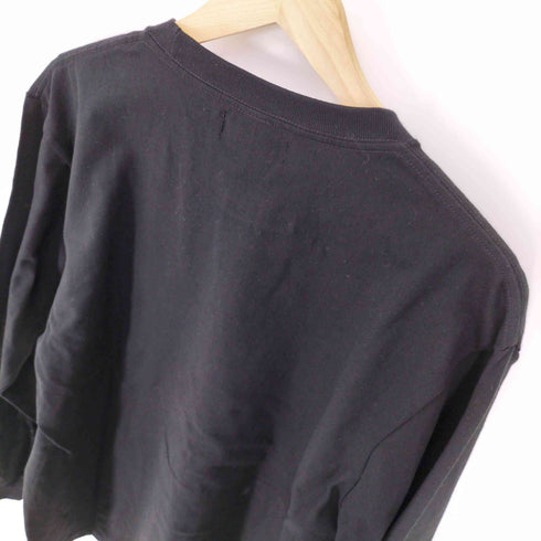 プリントスター printstar traitor メタリック ボーン スカル 骸骨 プリント L/S クルーネック Tシャツ メンズ import:L