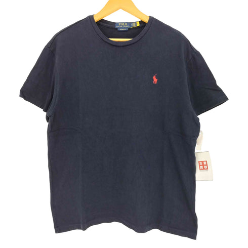 ポロラルフローレン POLO RALPH LAUREN 現行 QRタグ ポニー刺繍 CLASSIC FIT クルーネック 半袖 Tシャツ メンズ import:M