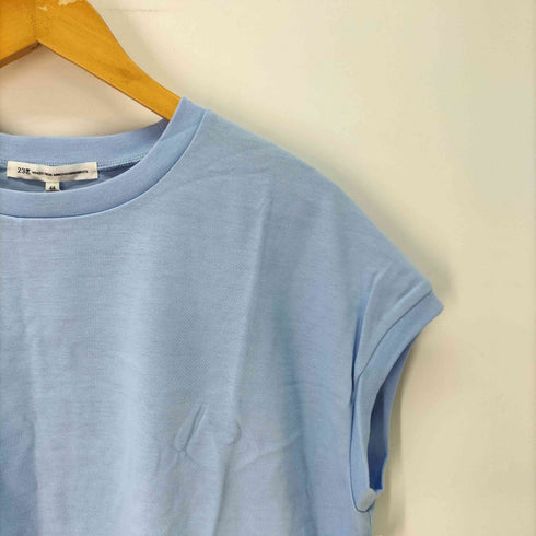 ニジュウサンク 23区 コットン フレンチスリーブTシャツ レディース JPN:44