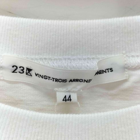 ニジュウサンク 23区 コットン フレンチスリーブTシャツ レディース JPN:44