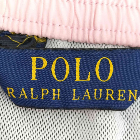 ポロラルフローレン POLO RALPH LAUREN TRAVELER-MID-TRUNK 現行 QRタグ 裾ポニー刺繍 イージーショーツ メンズ M