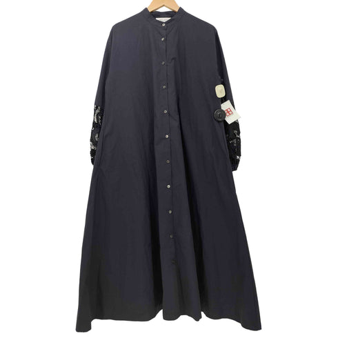 ビアズリー BEARDSLEY 袖レースシャツワンピース レディース JPN:1