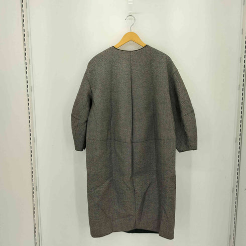 ランバンオンブルー LANVIN en Bleu バイカラー ボンディング コート レディース 38