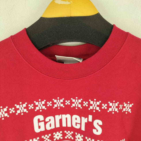 ヘインズ Hanes 90S ファミリープリント クルーネックスウェット メンズ import:M