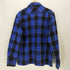 エクストララージ XLARGE チェック柄ジップアップネルシャツ メンズ import:M