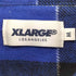 エクストララージ XLARGE チェック柄ジップアップネルシャツ メンズ import:M