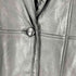 CIONLOUIS genuine lamb leather 裏地チェック 羊革 シープレザー ハーフコート メンズ FREE