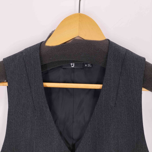 ユニクロプラスジェイ UNIQLO+J ストライプスーツベスト メンズ import:M