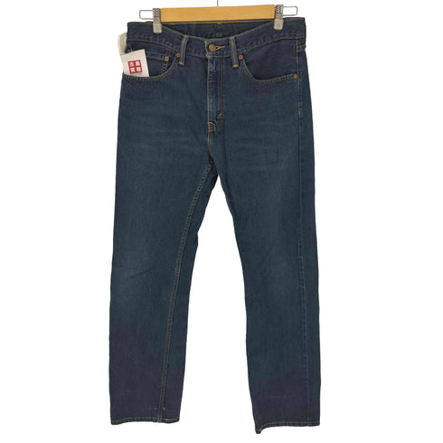 リーバイス Levis 505 後染め 濃紺 インディゴブルー ストレート ジップフライ デニムパンツ メンズ W31 L32