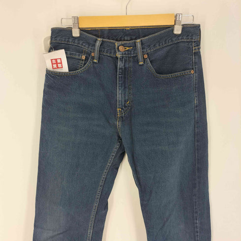 リーバイス Levis 505 後染め 濃紺 インディゴブルー ストレート ジップフライ デニムパンツ メンズ W31 L32