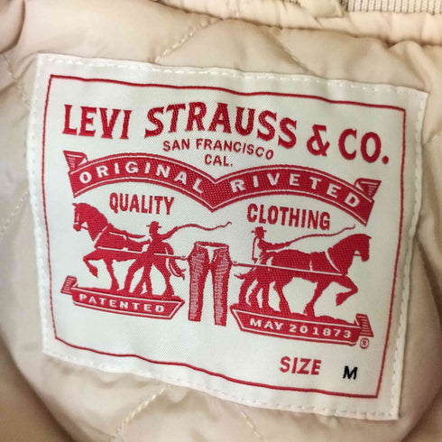 リーバイス Levis 短丈 裏地キルティング スタジャン メンズ JPN:M