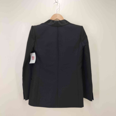 ビーシービージーマックスアズリア BCBG MAXAZRIA 異素材切替 ボタンレス テーラードジャケット レディース xxs
