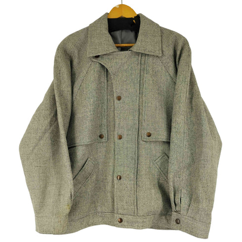 総柄 シャツジャケット メンズ