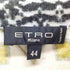 エトロ ETRO シルクカシミヤ混 幾何学模様タートルネックニット レディース EUR:44