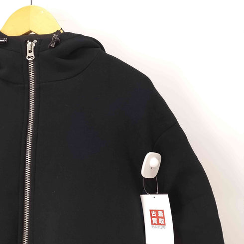 ザラ ZARA 異素材 コントラスト スウェットパーカー レディース import:S