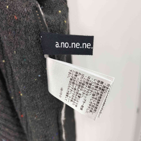 a.no.ne.ne. 配色ラインゆるネックPO レディース JPN:1