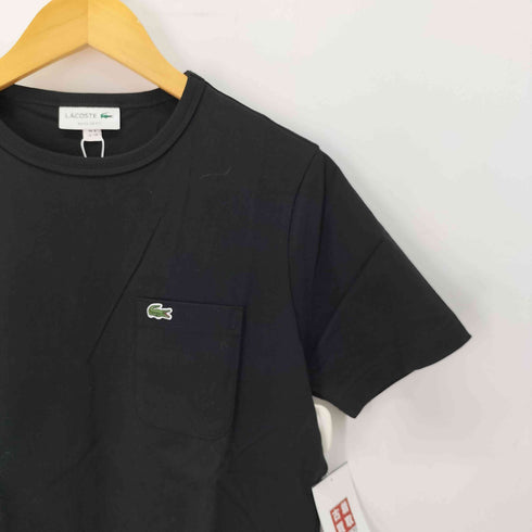ラコステ LACOSTE レギュラーフィット クロコエンブレム クルーネック ポケット Tシャツ メンズ import:XS