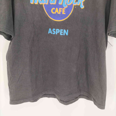 ハードロックカフェ Hard Rock Cafe ブランドロゴプリント シングルステッチ S/S Tシャツ メンズ import:XL