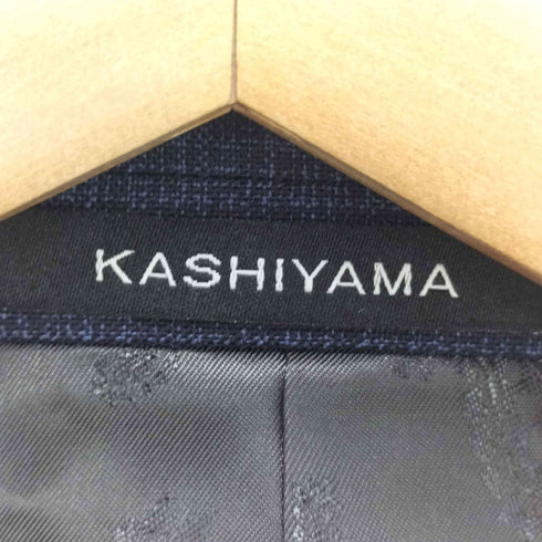KASHIYAMA スーツセットアップ 2bテーラードジャケット テーパードパンツ メンズ ジャケット d852 パンツa86