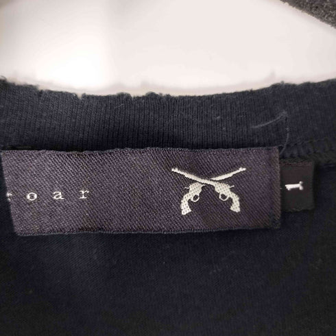 ロアー roar スワロフスキー メタル二丁拳銃Tシャツ メンズ JPN:1