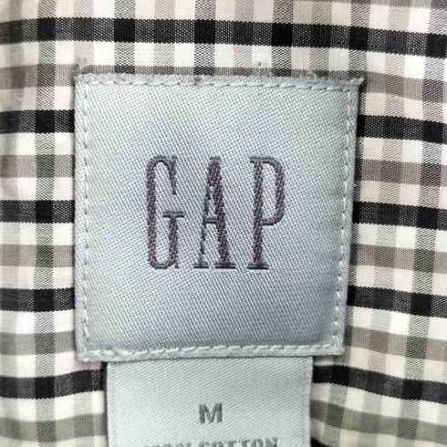 ギャップ Gap 90-00S チェック柄 L/S コットンシャツ メンズ JPN:M