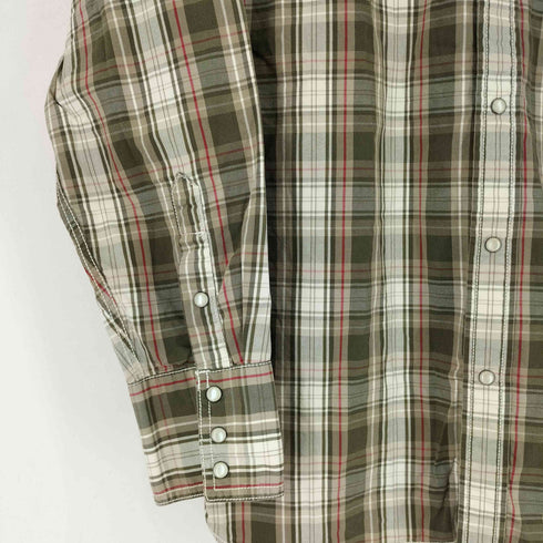 ギャップ Gap 00S チェック柄 L/S コットンシャツ メンズ JPN:M