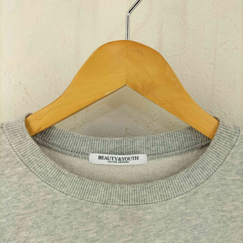ビューティーアンドユースユナイテッドアローズ BEAUTY & YOUTH UNITED ARROWS コットン裏毛 ロゴスウェット プルオーバー レディース