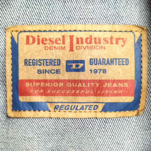 ディーゼル DIESEL コーティングデニム フーデットコート メンズ import:S