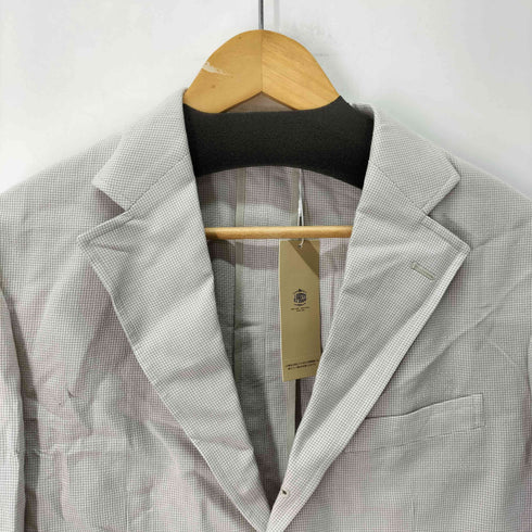 ジェイプレス J.PRESS レーヨンコットンリネン 2B テーラードジャケット メンズ BL