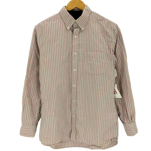 ブルックスブラザーズレッドフリース BROOKS BROTHERS REDFLEECE ストライプ柄 ボタンダウンシャツ メンズ S