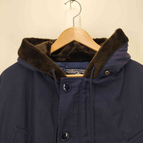 カットレイト CUTRATE 裏地キルティング フーデッド 中綿ジャケット メンズ JPN:M