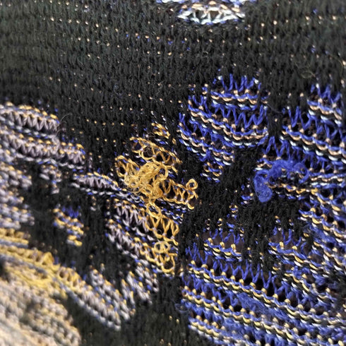 ミッソーニ MISSONI ウール混 花柄タートルニット レディース