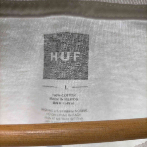 ハフ HUF PRISM TRIPLE TRIANGLE LONG SLEEVE T-SHIRT プリズム トリプル トライアングル ロングスリーブ Tシャツ メンズ JPN:L