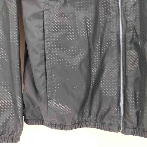 アディダス adidas ダークグレー ウィンドブレーカー メンズ JPN:M