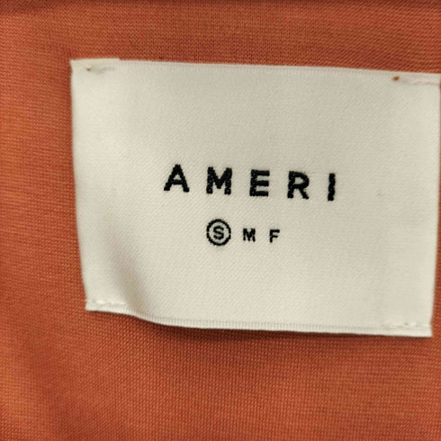 アメリ AMERI レーヨン混 クロップド丈 SHORT TOP ジャケット レディース S