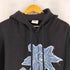 オーワイ OY DENIM FLOWER PATCH HOODIE メンズ JPN:2
