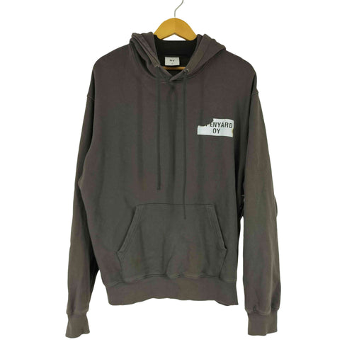 オーワイ OY BURNING LOGO HOODIE メンズ JPN:2
