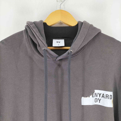 オーワイ OY BURNING LOGO HOODIE メンズ JPN:2