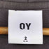 オーワイ OY BURNING LOGO HOODIE メンズ JPN:2