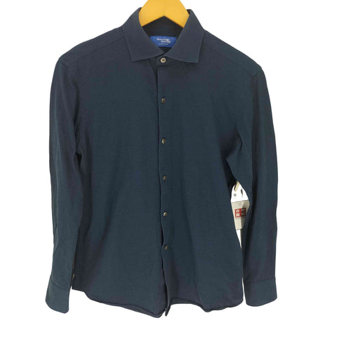 メーカーズシャツカマクラ Makers Shirt 鎌倉 ストレッチ ホリゾンタルカラー シャツ メンズ JPN:M