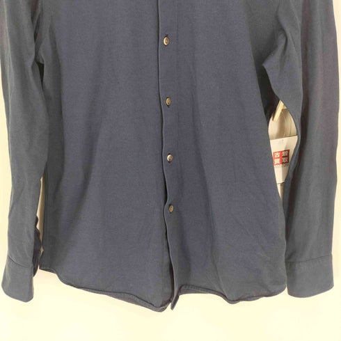 メーカーズシャツカマクラ Makers Shirt 鎌倉 ストレッチ ホリゾンタルカラー シャツ メンズ JPN:M