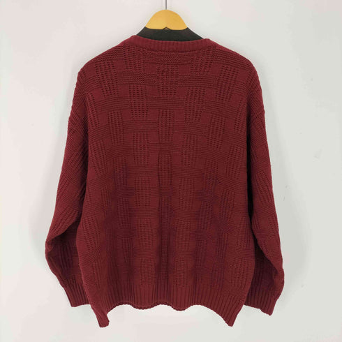 ラコステ LACOSTE 80S フランス製 バスケット編みウールニット メンズ 6