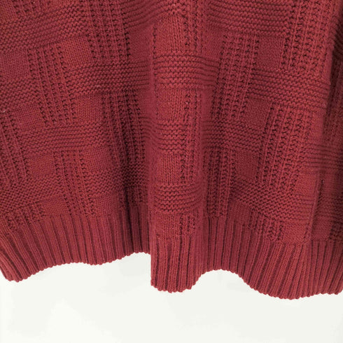 ラコステ LACOSTE 80S フランス製 バスケット編みウールニット メンズ 6